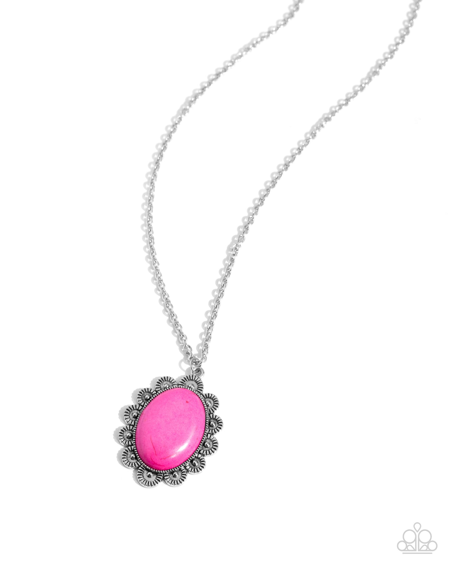 Paparazzi Daisy Dotted Deserts - Pink Necklace