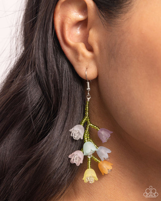 Paparazzi Beguiling Bouquet - Multi Earrings