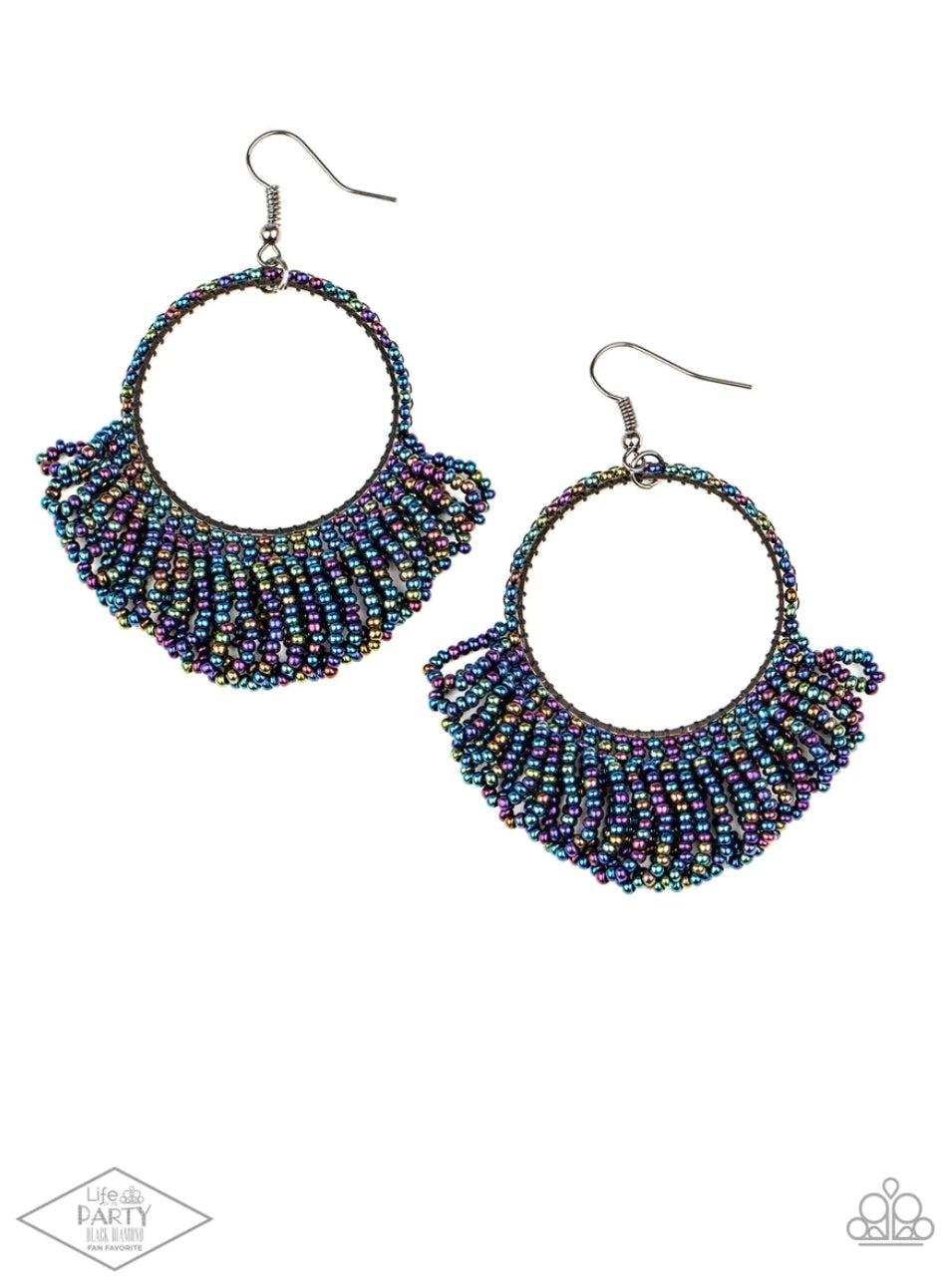 Paparazzi Cant BEAD-lieve My Eyes! - Multi Earrings