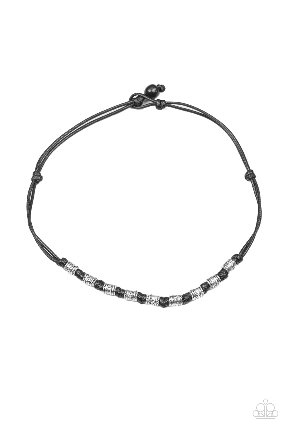 Paparazzi PIRATE First Class - Black Necklace