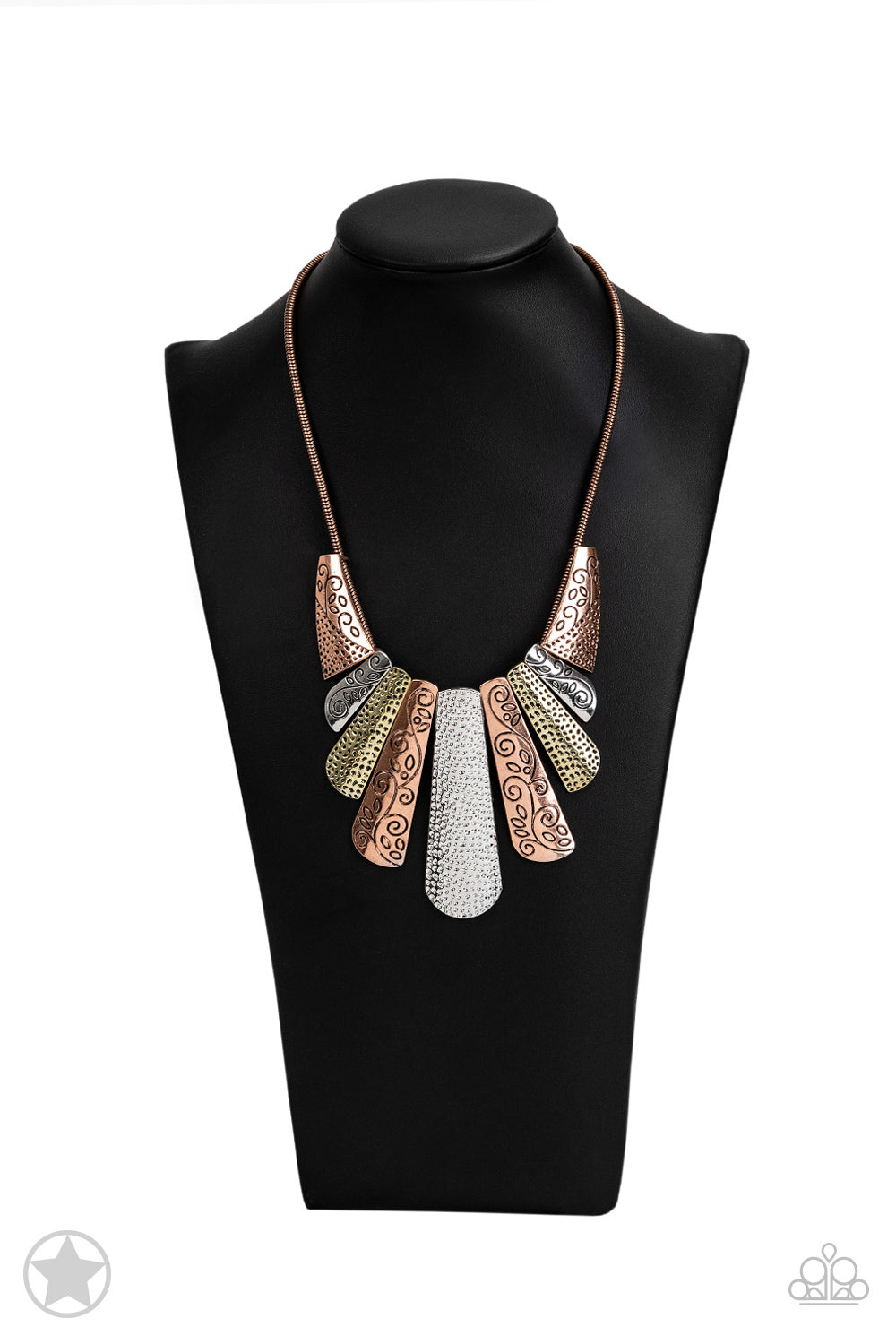 Paparazzi Untamed Copper Necklace