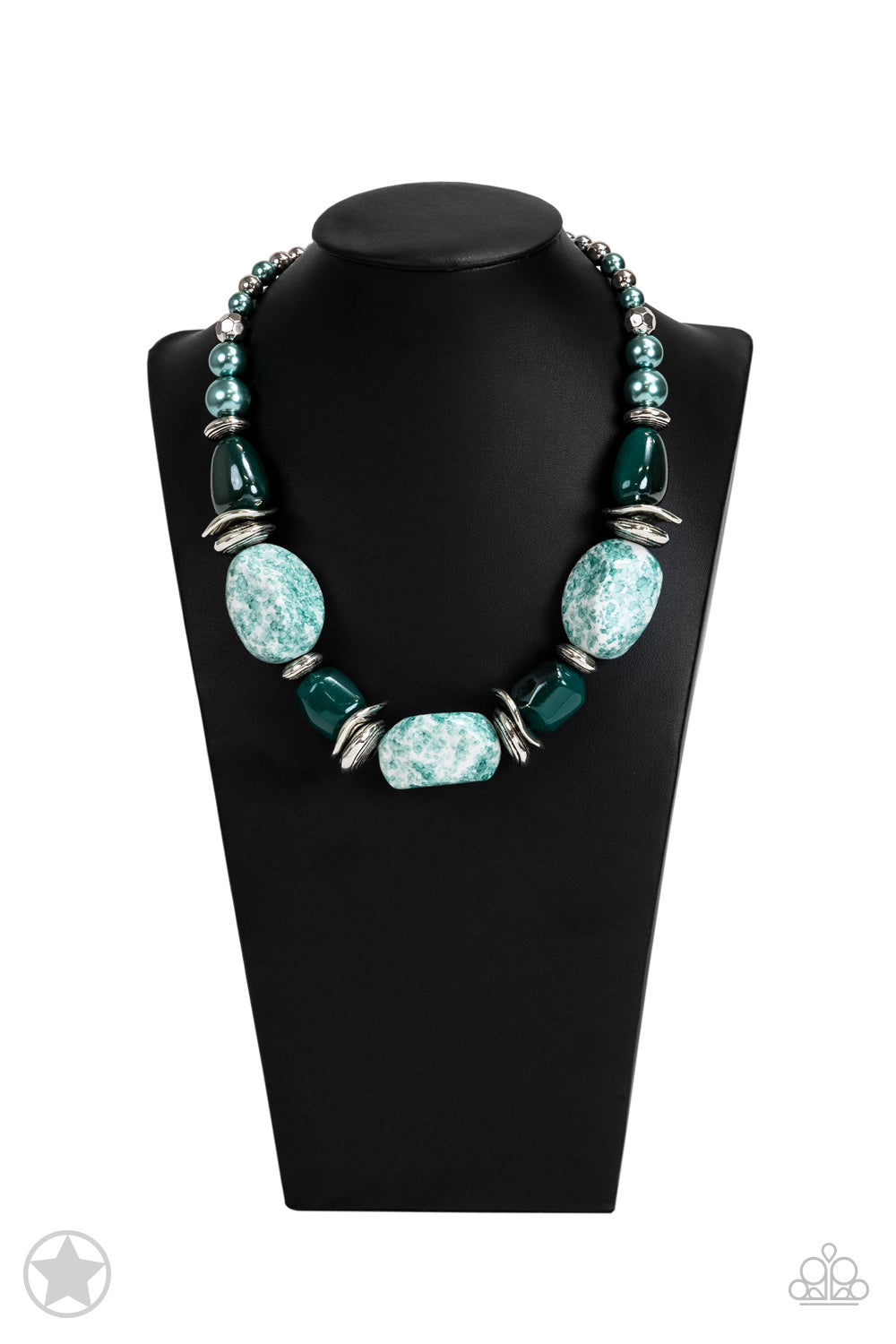 Paparazzi In Good Glazes - Blue Necklace