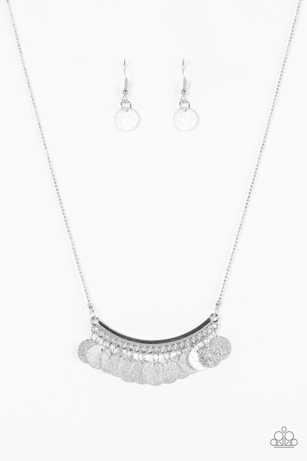 Paparazzi Bohemian Bombshell - Silver Necklace