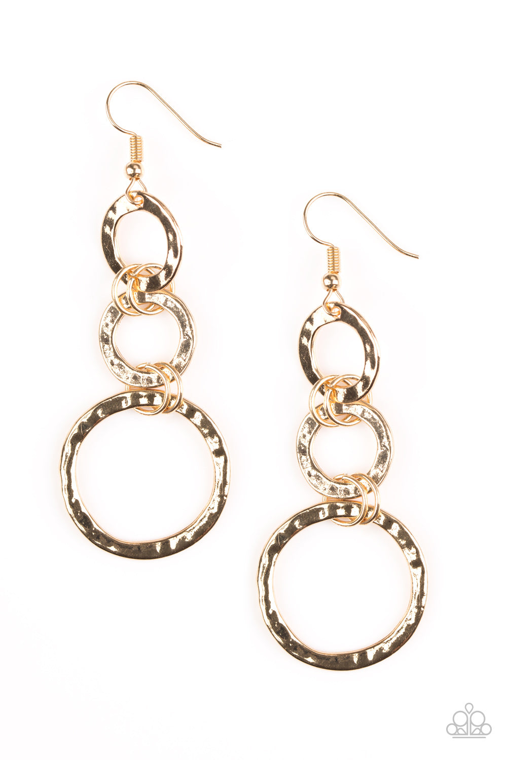 Paparazzi Radical Revolution - Gold Earring