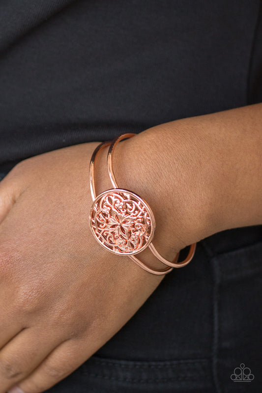 Paparazzi Mandala Majesty - Copper Bracelet