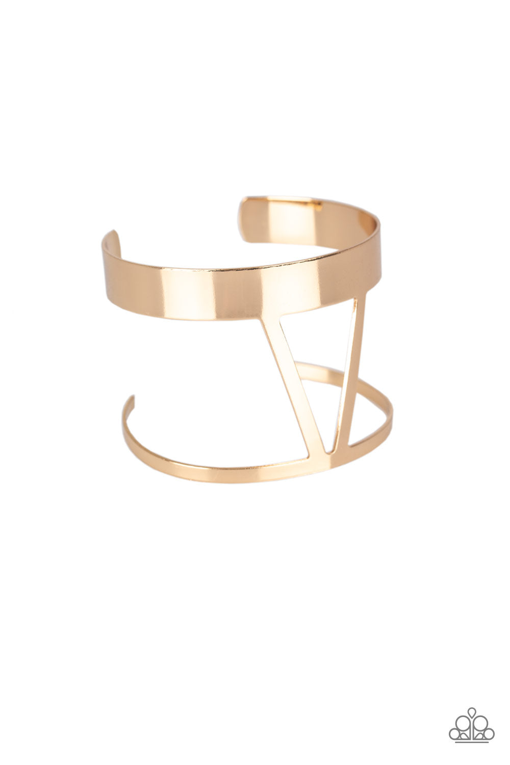 Paparazzi Rural Ruler - Gold Cuff Bracelets