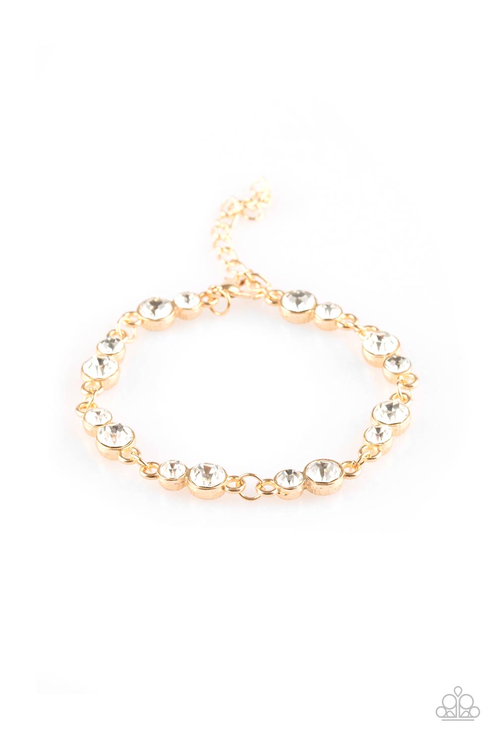 Paparazzi Twinkle Twinkle Little STARLET - Gold Bracelet