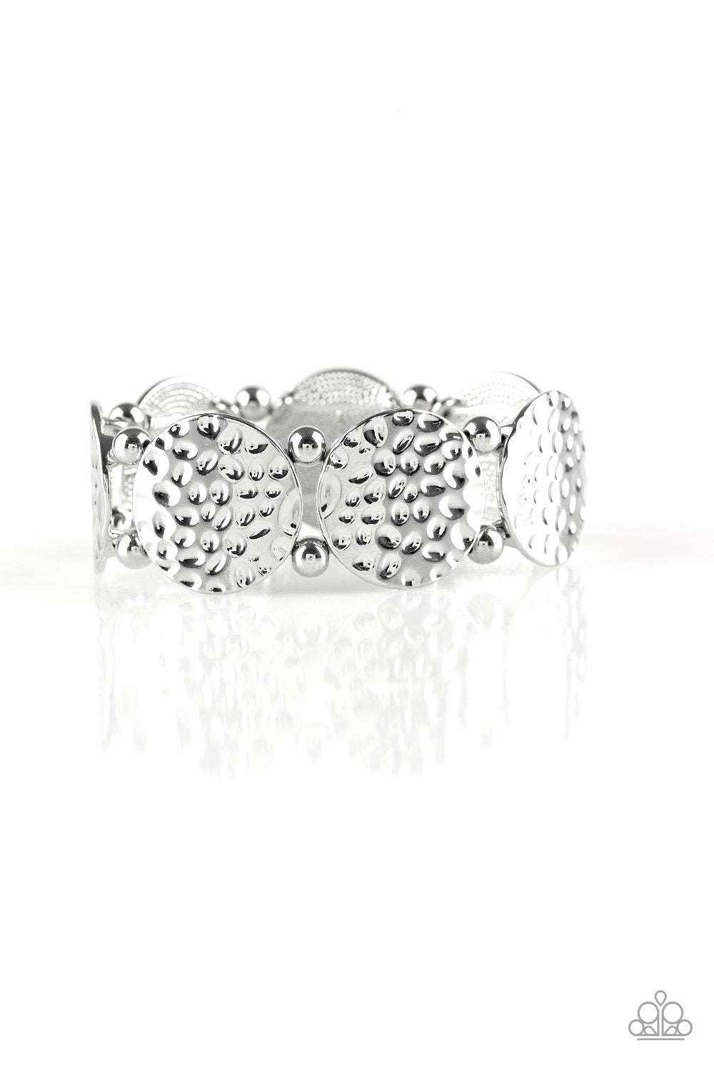 Paparazzi GLISTEN and Learn - Silver Bracelet