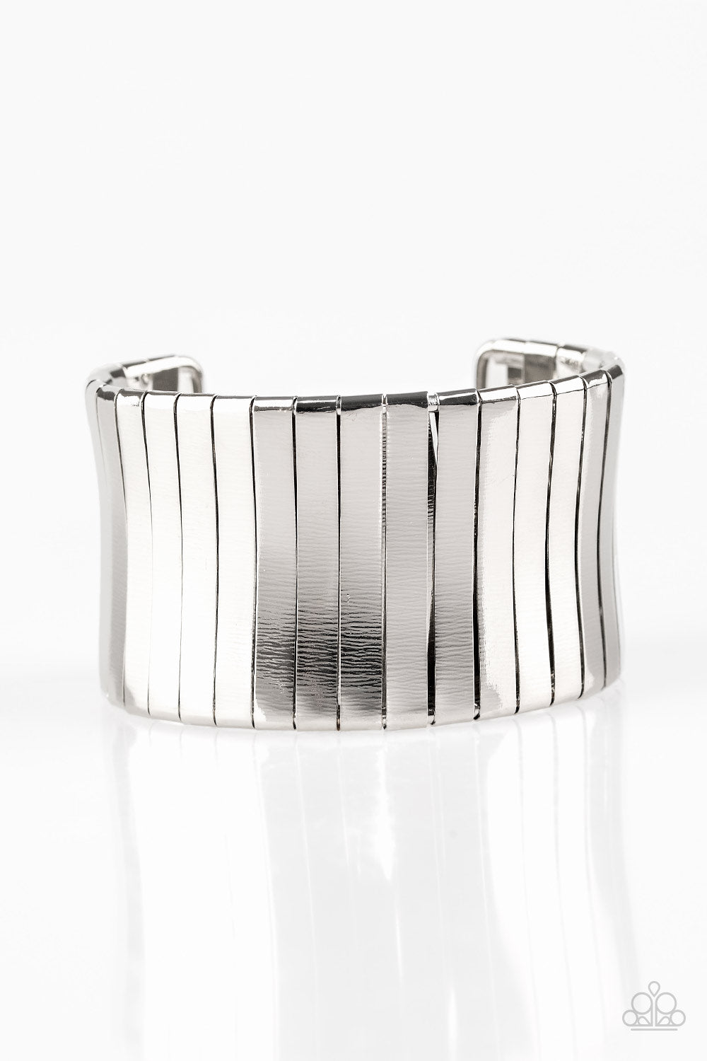 Paparazzi Urban Uptrend - Silver Cuff Bracelets