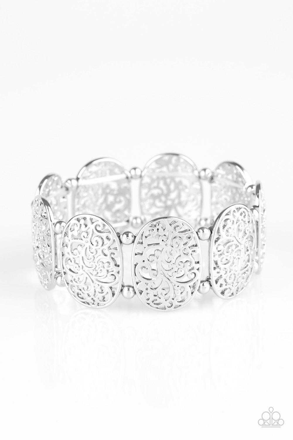 Paparazzi Everyday Elegance - Silver Bracelet