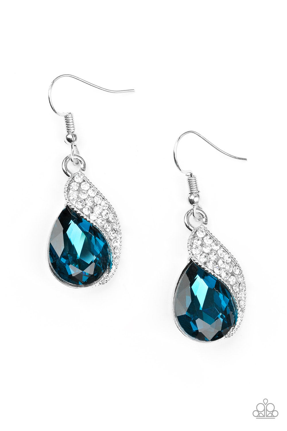 Paparazzi Easy Elegance - Blue Earring