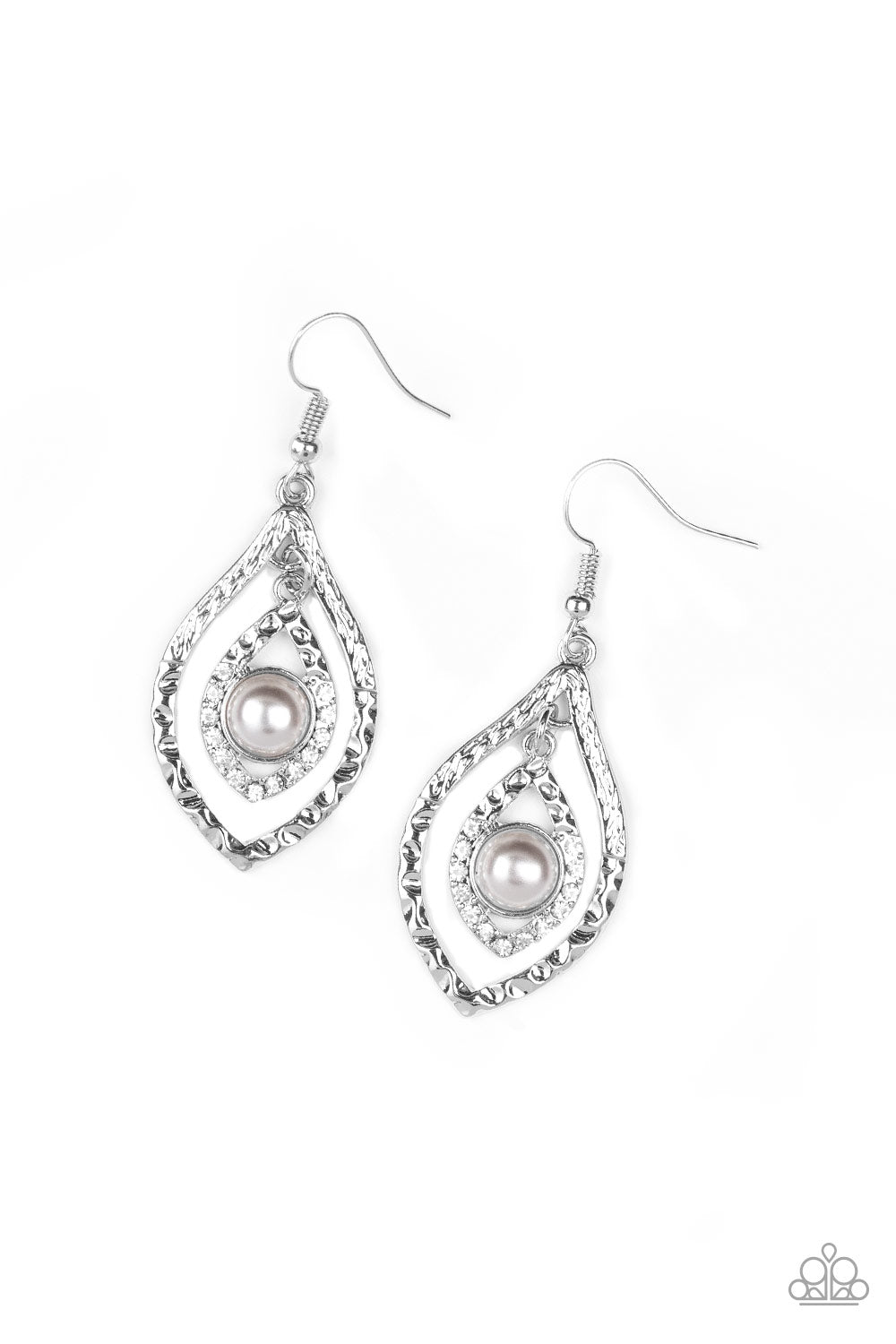 Paparazzi Breaking Glass Ceilings - Silver Earring