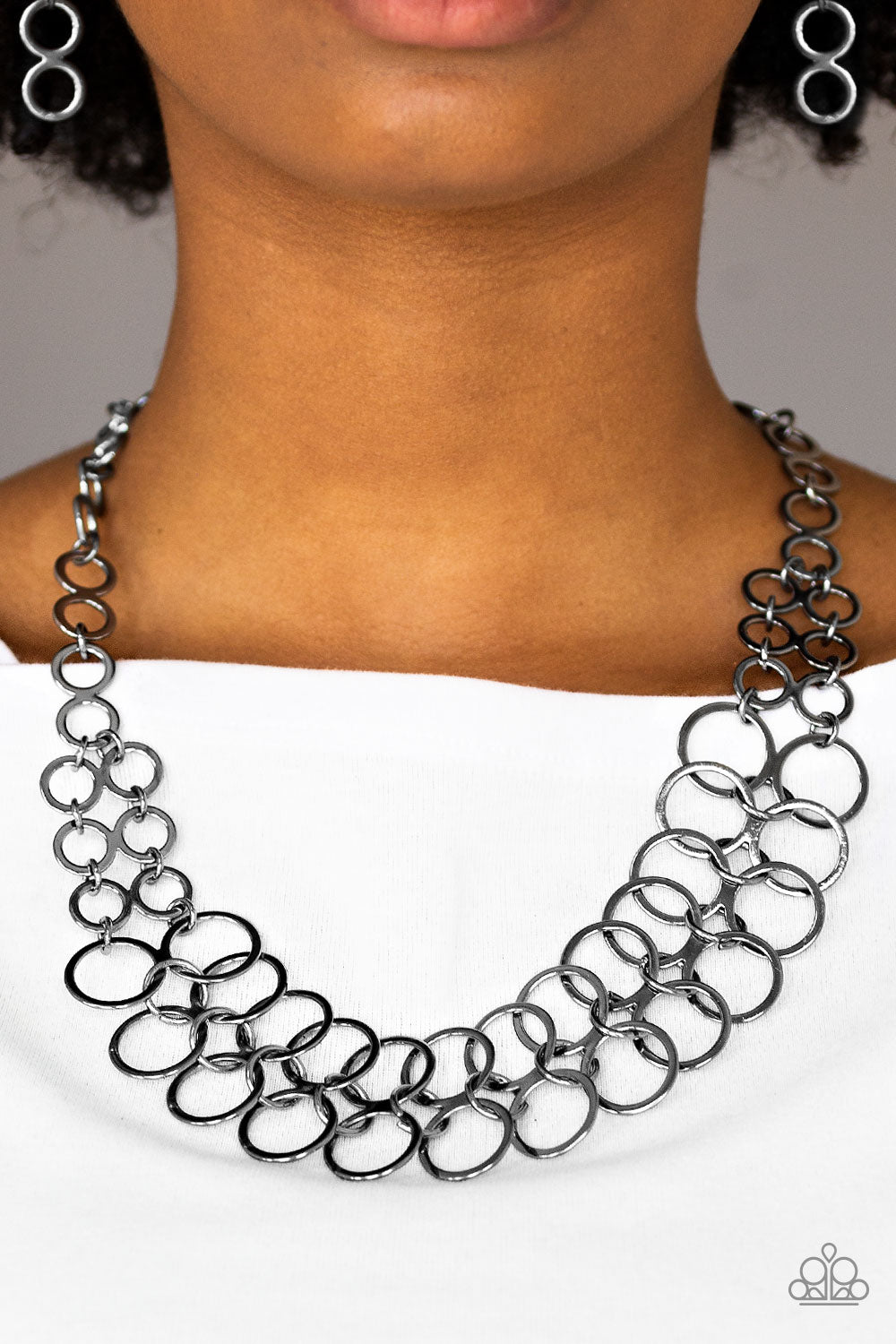 Paparazzi Metro Maven - Black Necklace