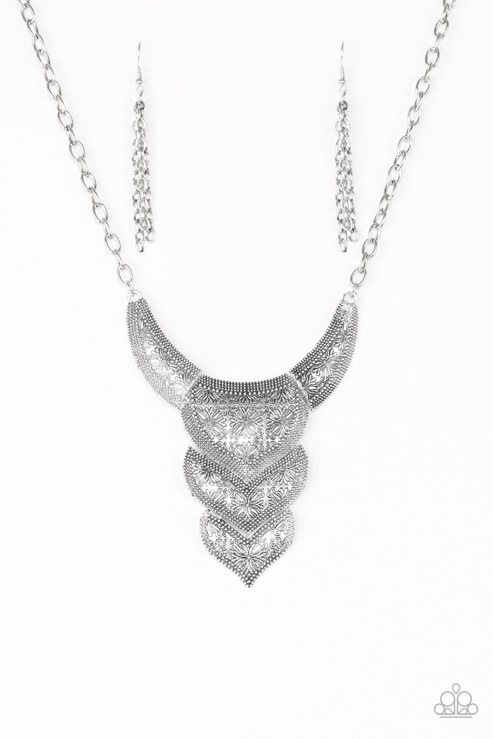 Paparazzi Texas Temptress - Silver Necklace