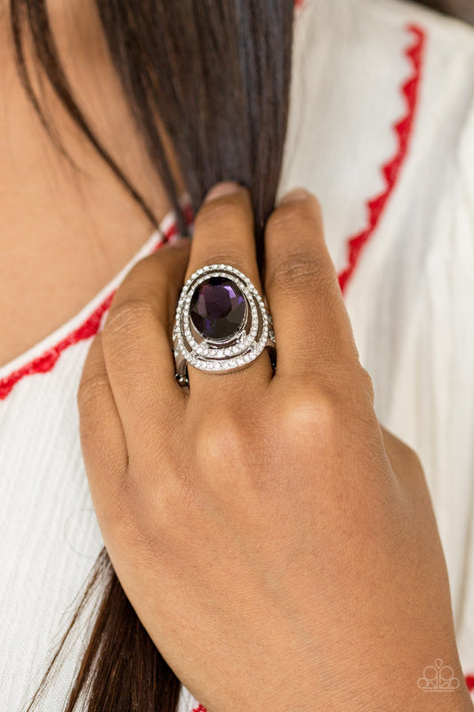 Paparazzi Making History - Purple Ring