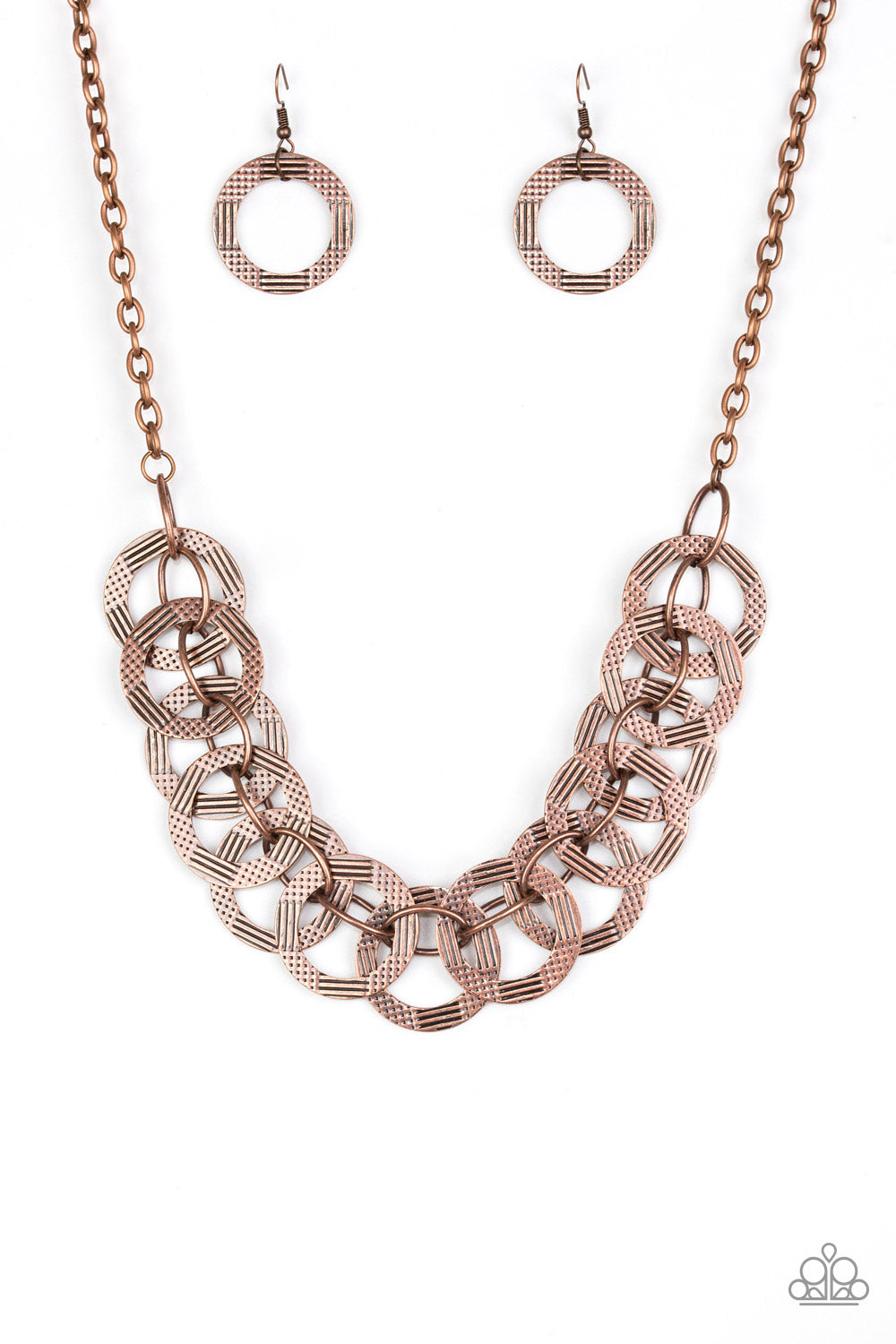 Paparazzi The Main Contender - Copper Necklace