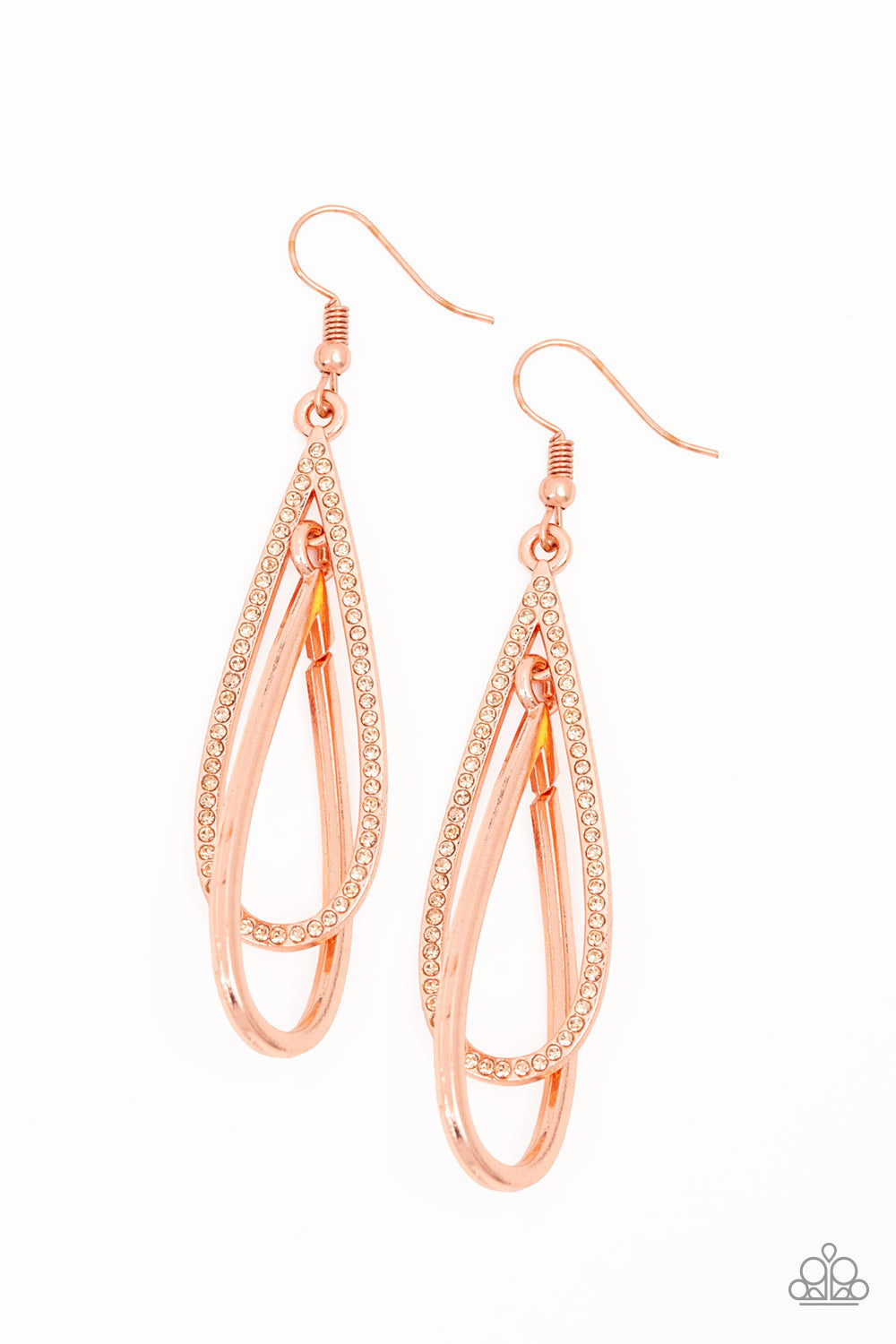 Paparazzi Spotlight Splendor - Copper Earring