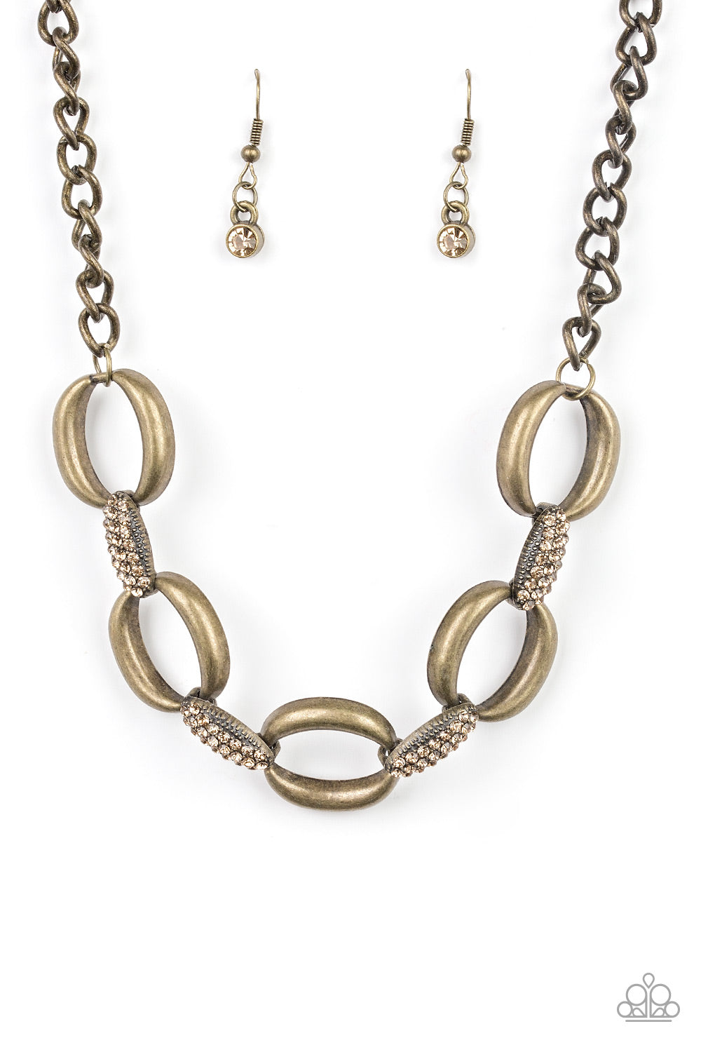 Paparazzi Boss Boulevard - Brass Necklace