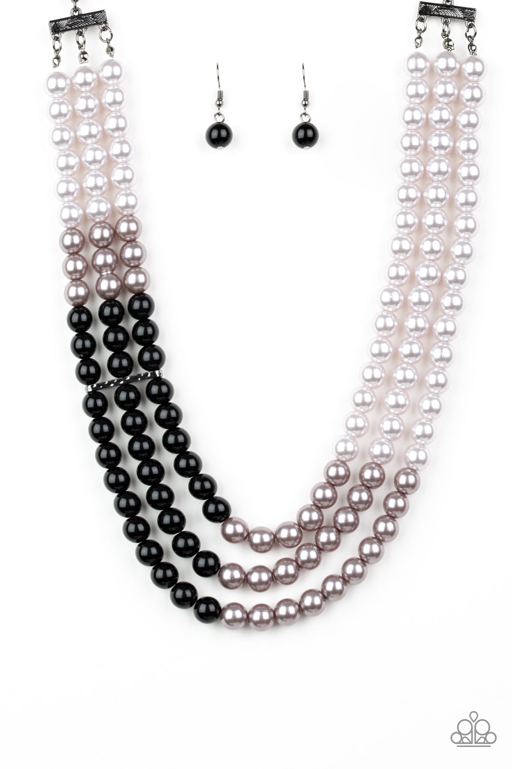 Paparazzi Times Square Starlet - Black Necklace