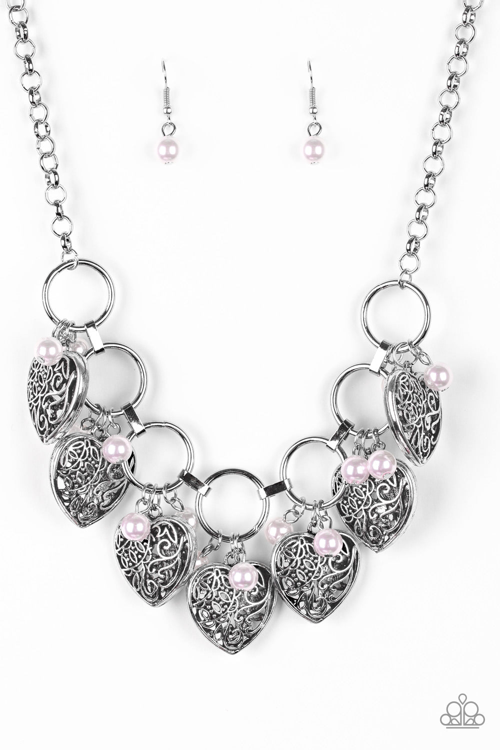 Paparazzi Very Valentine - Pink Necklace