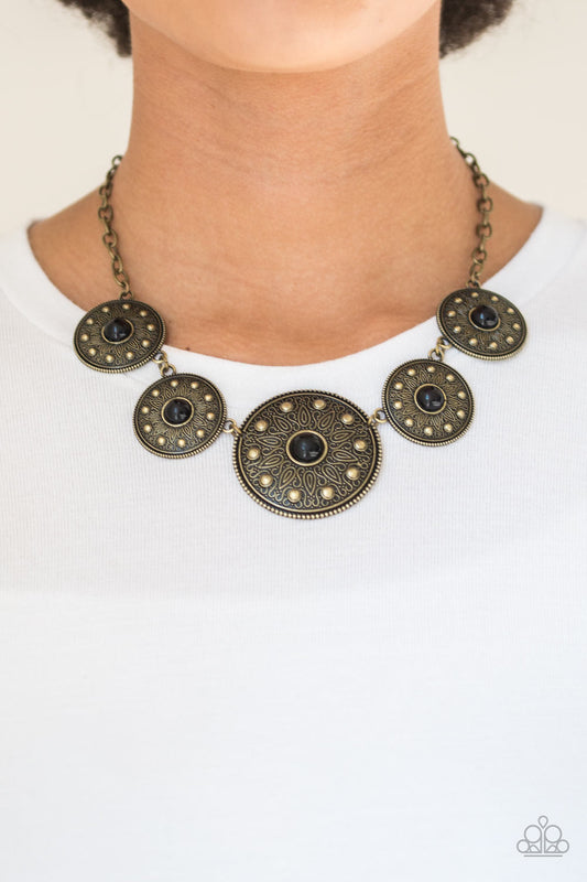 Paparazzi Hey, SOL Sister - Black Necklace