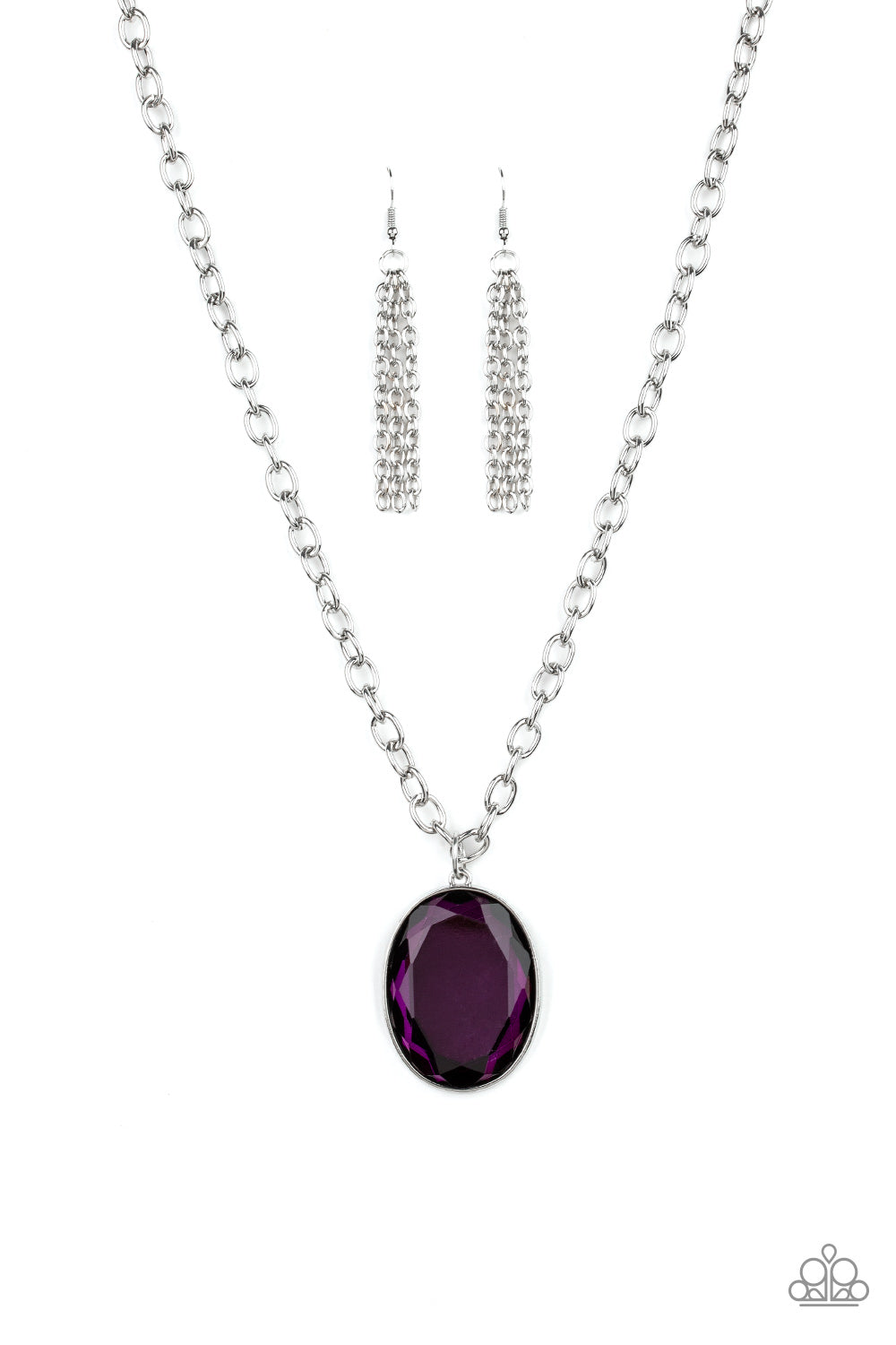 Paparazzi Light As HEIR - Purple Necklace