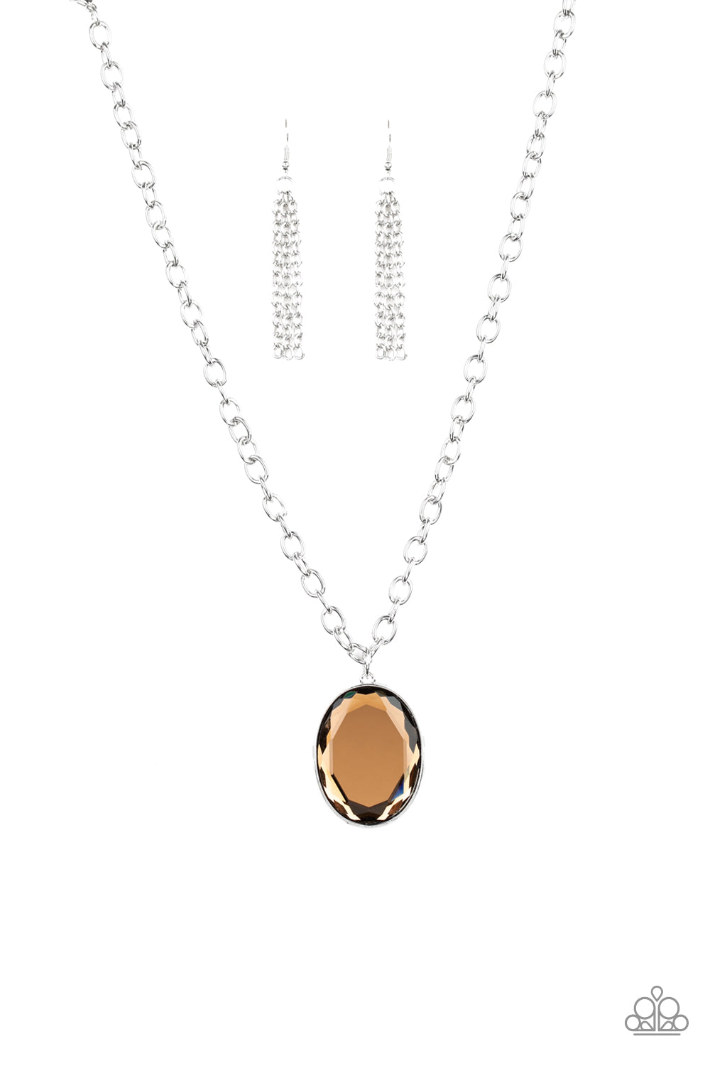 Paparazzi Light As HEIR - Brown Necklace Necklace