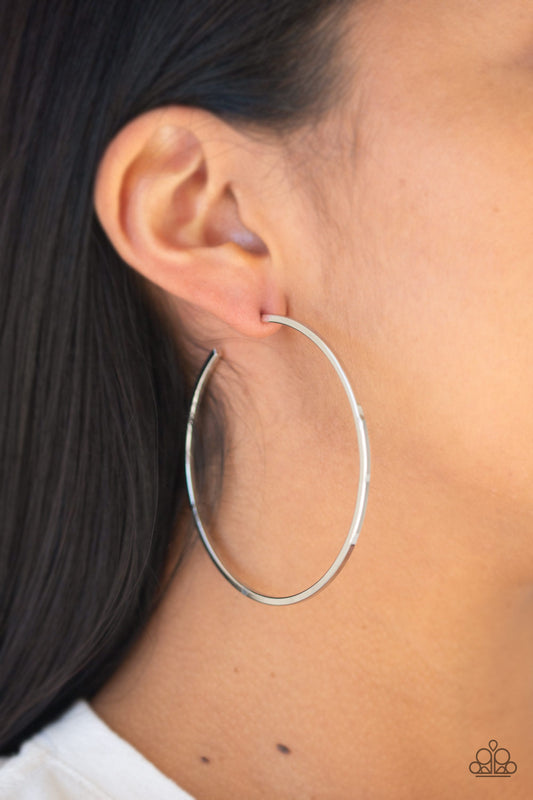 Paparazzi Perfect Shine - Silver Earring