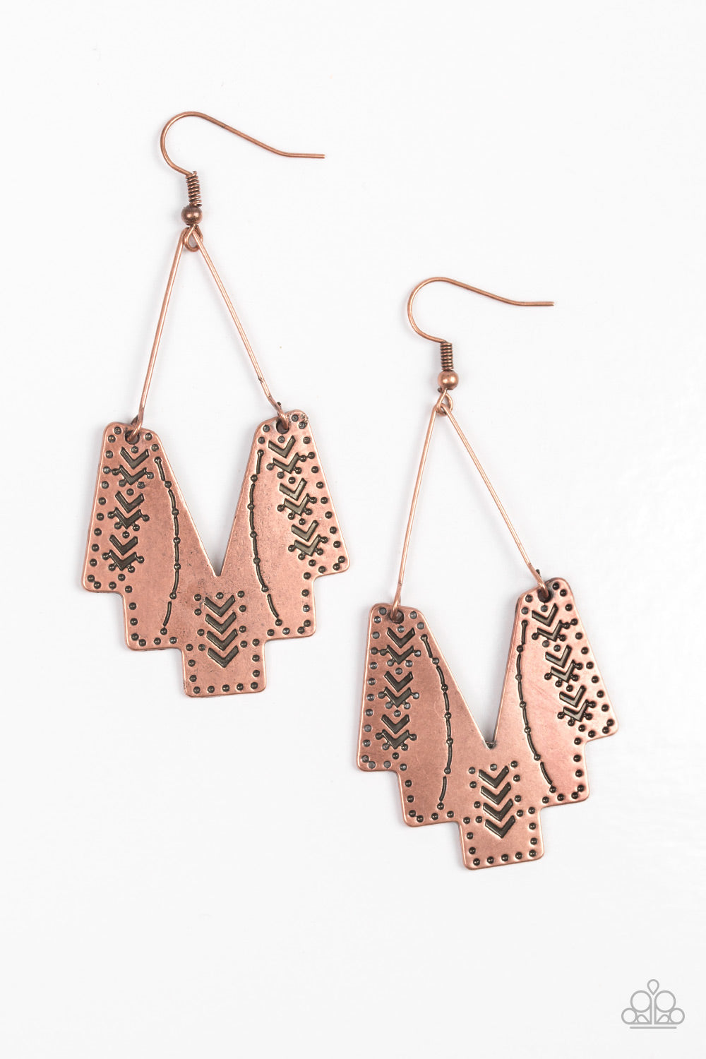 Papapazzi Arizona Adobe - Copper Earring