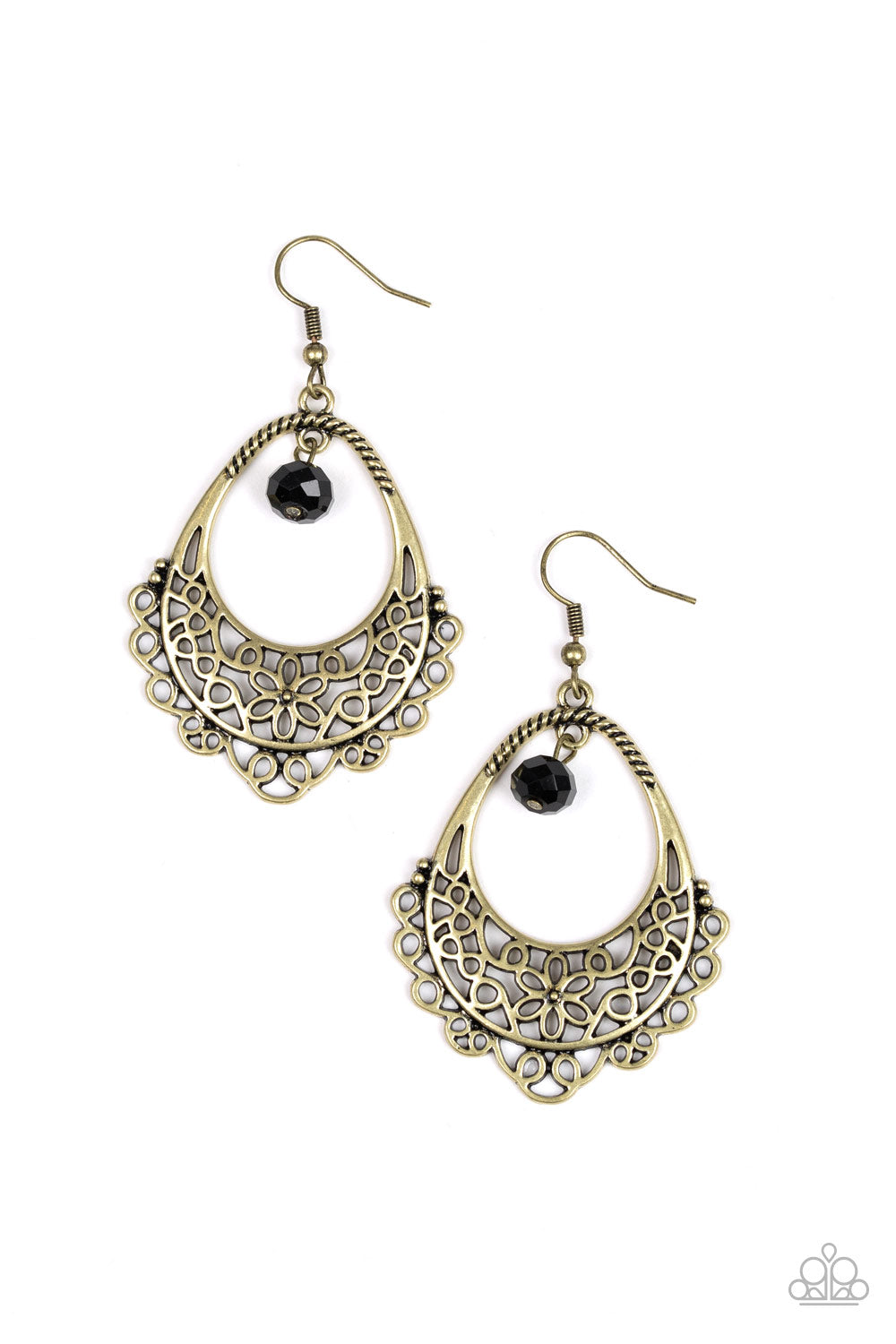 Paparazzi Garden Society - Brass Earring