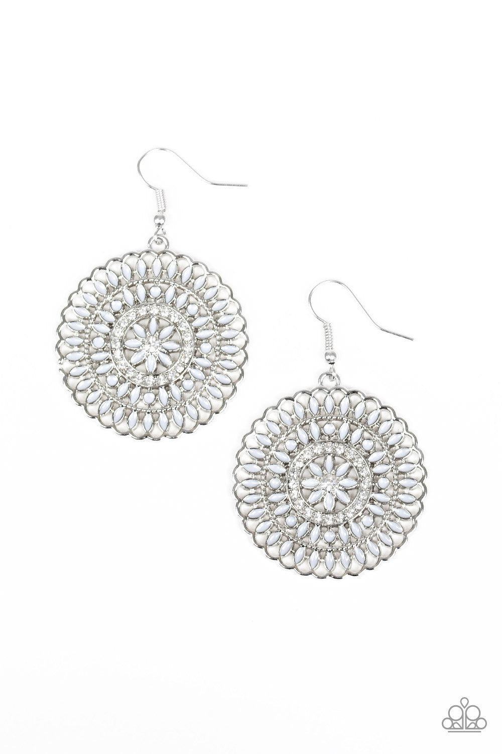 Paparazzi PINWHEEL and Deal - Silver Earring