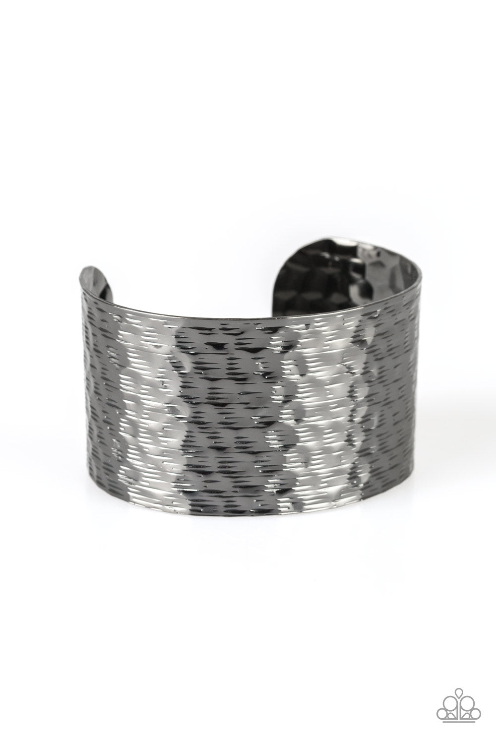 Paparazzi Simmering Shimmer - Black Bracelet