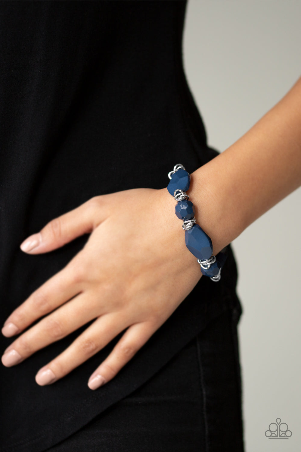 Paparazzi Savor The Flavor - Blue Bracelet