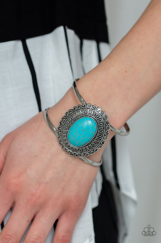 Paparazzi Extra EMPRESS-ive - Blue Bracelet