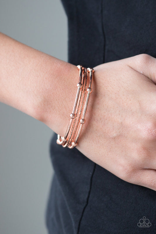 Paparazzi Beauty Basic - Copper Bracelet