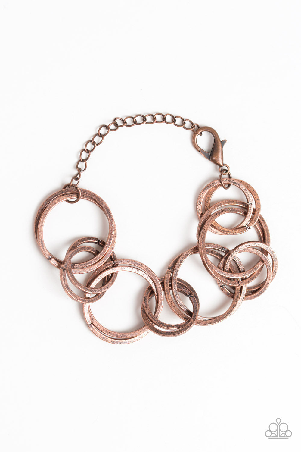 Paparazzi Give Me A Ring - Copper Bracelet