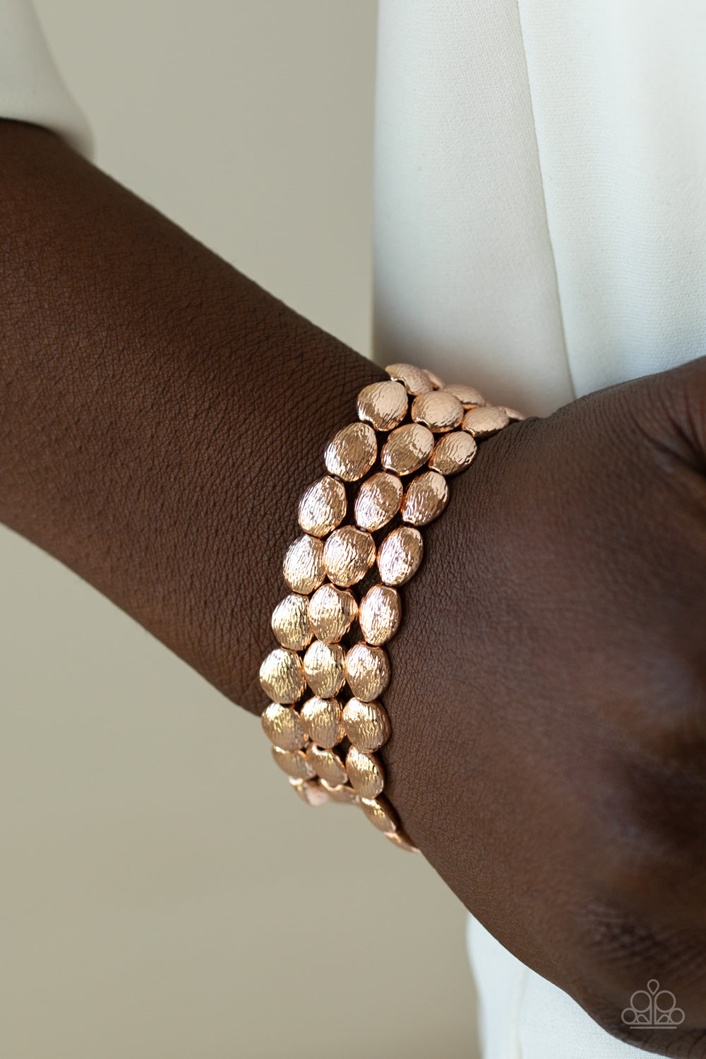 Paparazzi Basic Bliss - Rose Gold Bracelet