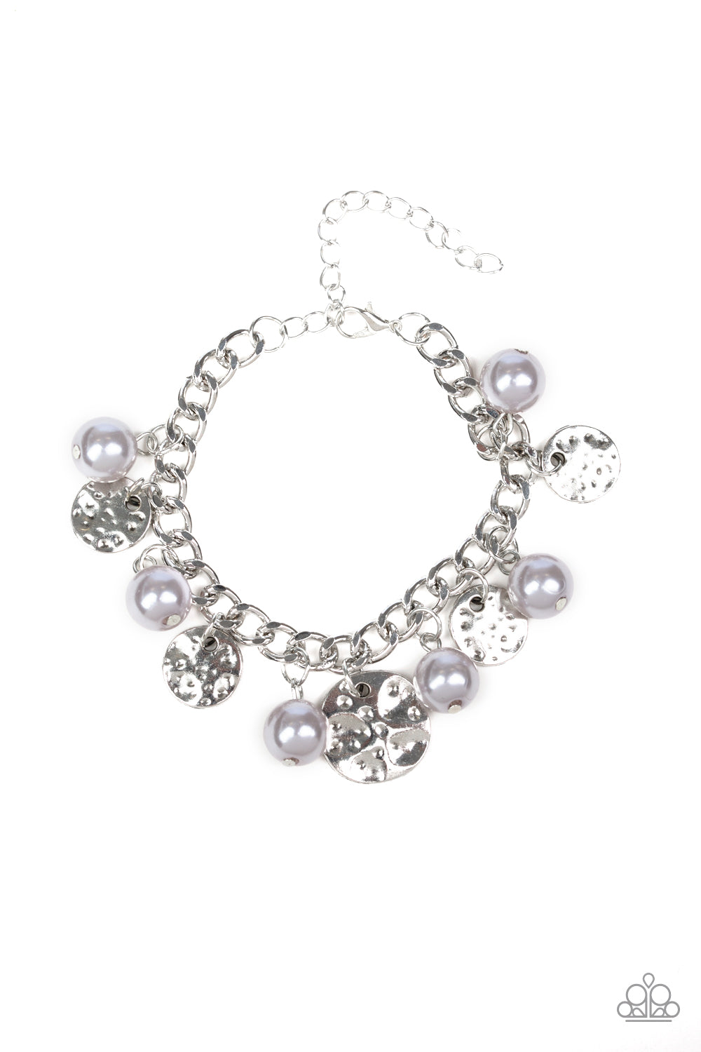 Paparazzi SEA In A New Light - Silver Bracelet