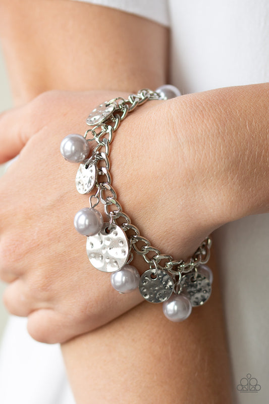 Paparazzi SEA In A New Light - Silver Bracelet