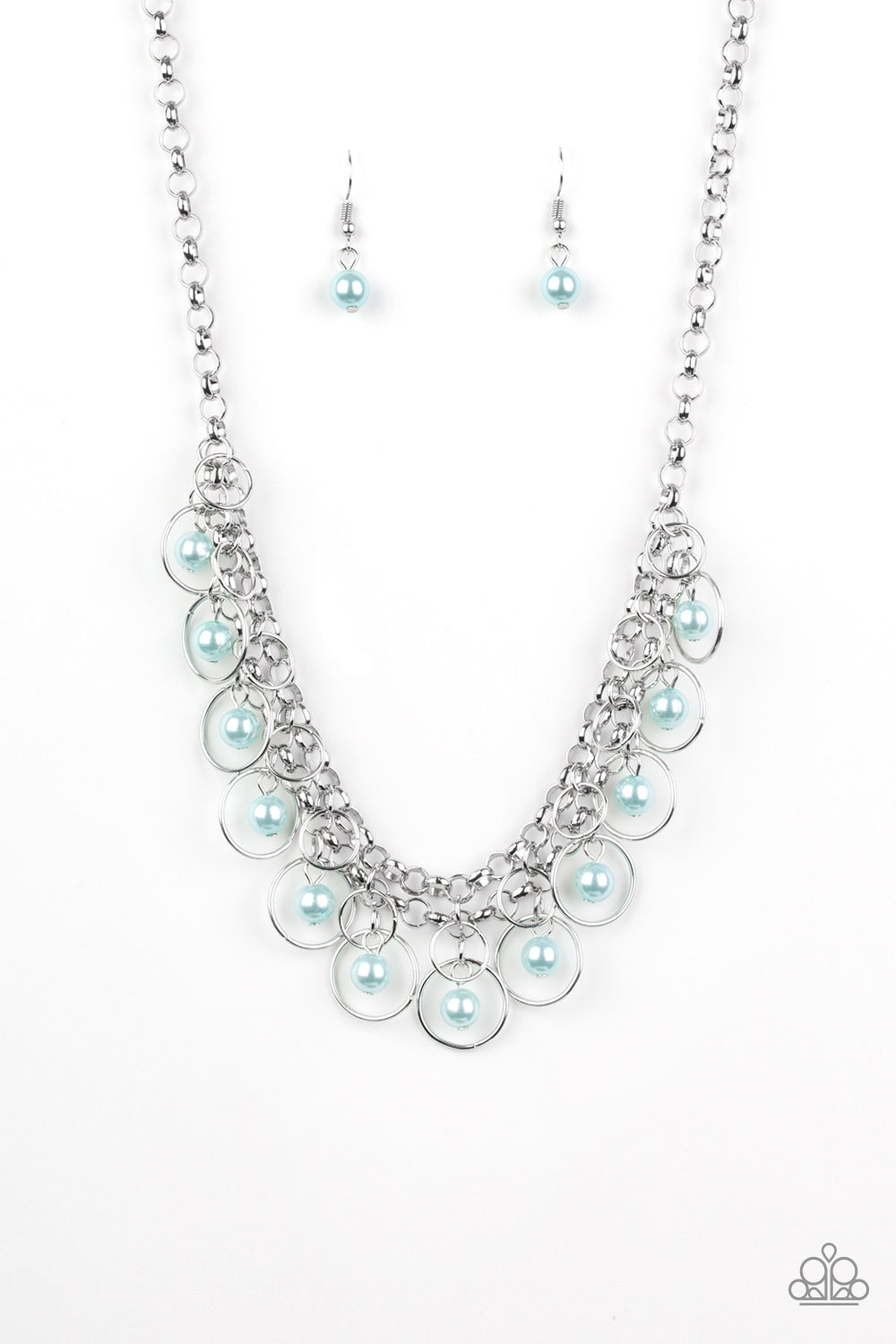 Paparazzi Party Time - Blue Necklace