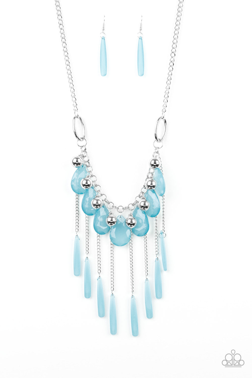 Paparazzi Roaring Riviera - Blue Necklace