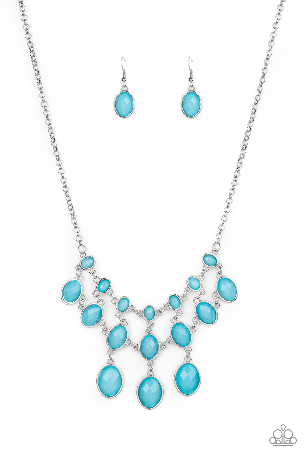 Paparazzi Mermaid Marmalade - Blue Necklace