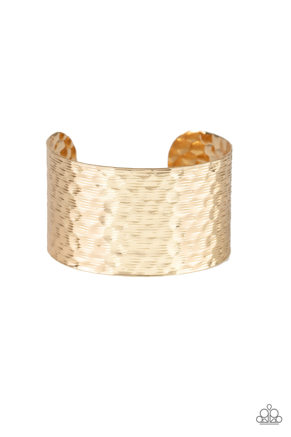 Paparazzi Simmering Shimmer - Gold Bracelet