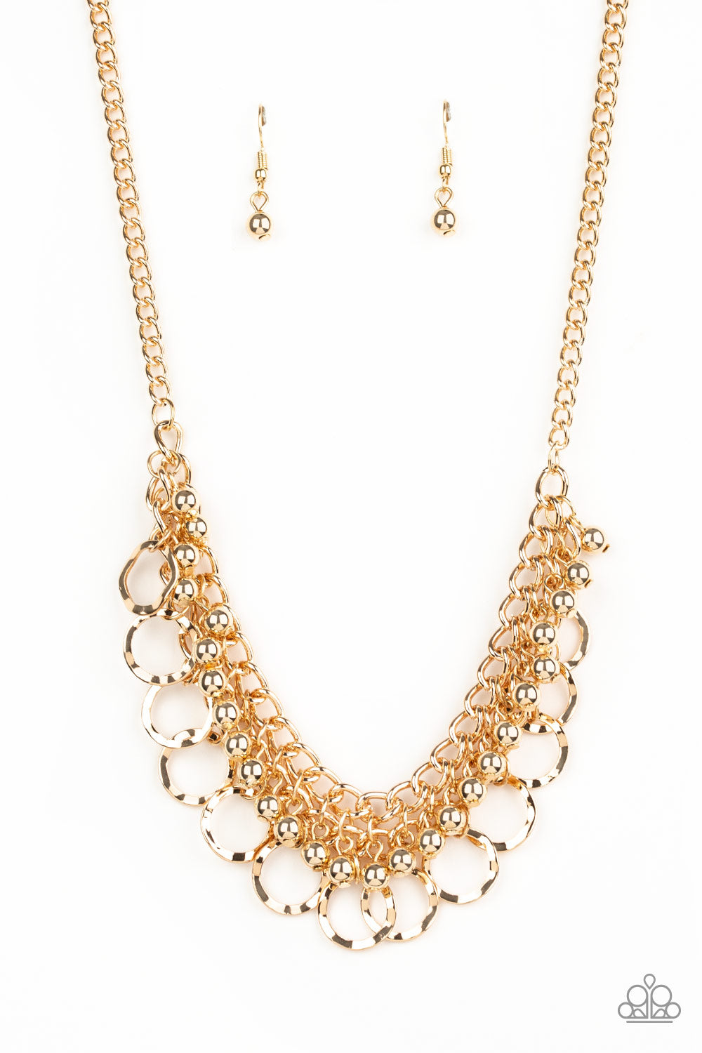 Paparazzi Ring Leader Radiance - Gold Necklace