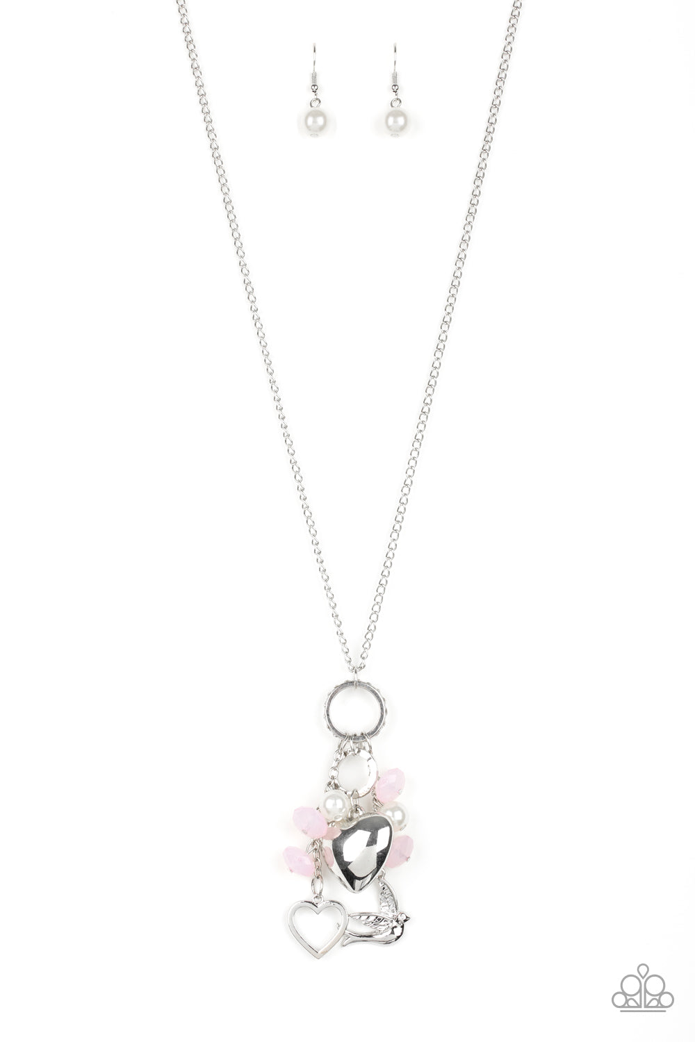 Paparazzi I Will Fly - Pink Necklace