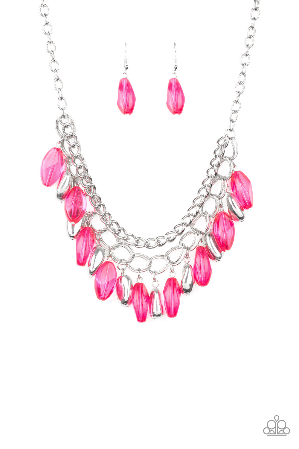 Paparazzi Spring Daydream - Pink Necklace