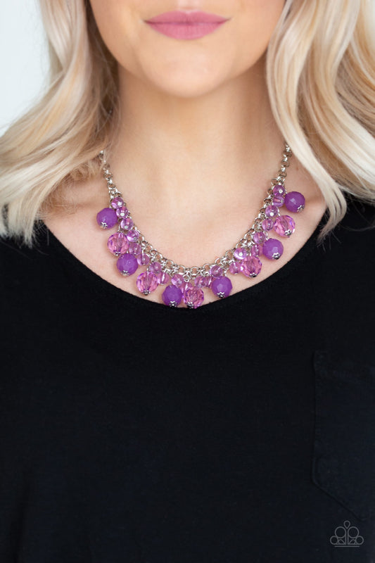 Paparazzi Fiesta Fabulous - Purple Necklace