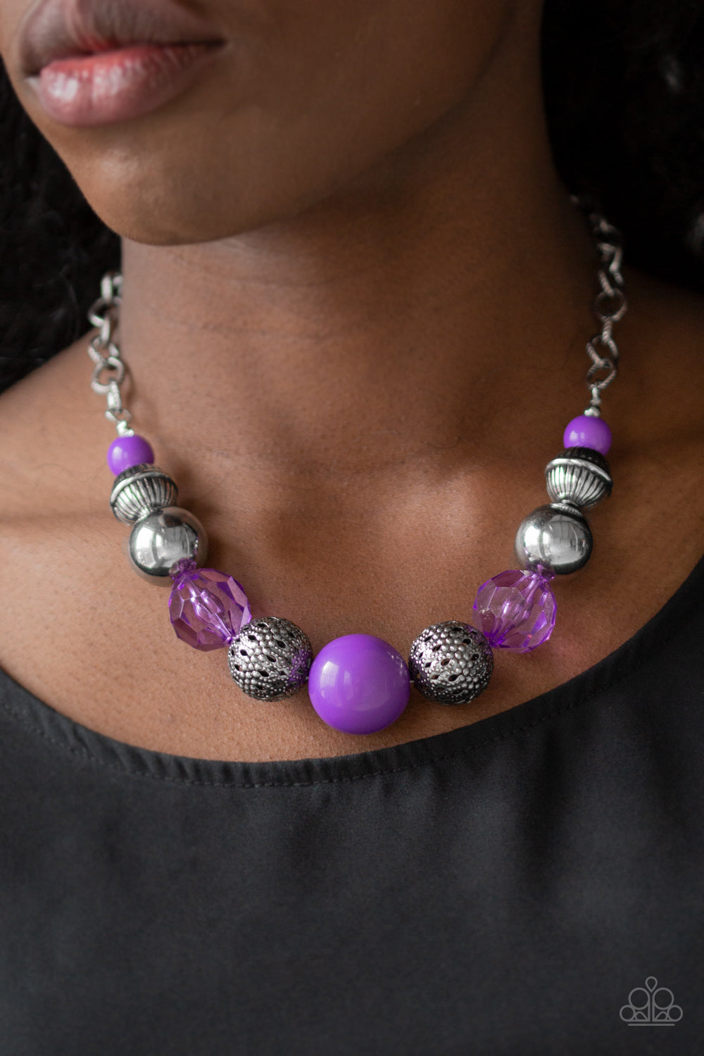 Purple Sugar, Sugar - Purple Necklace