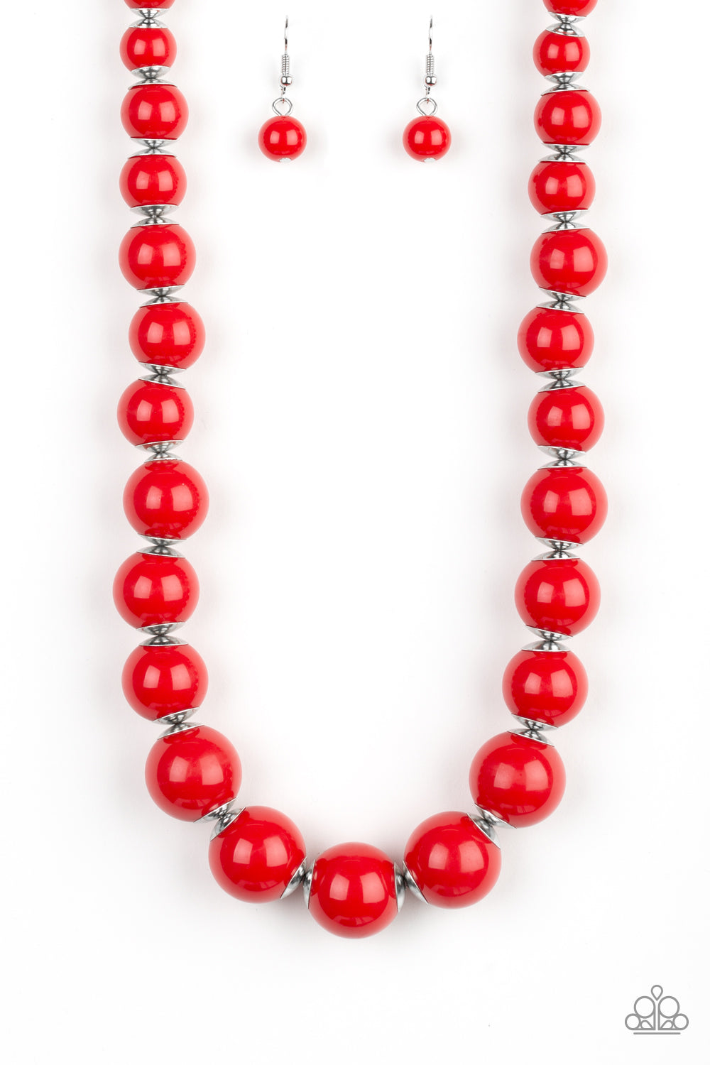 Paparazzi Everyday Eye Candy - Red Necklace