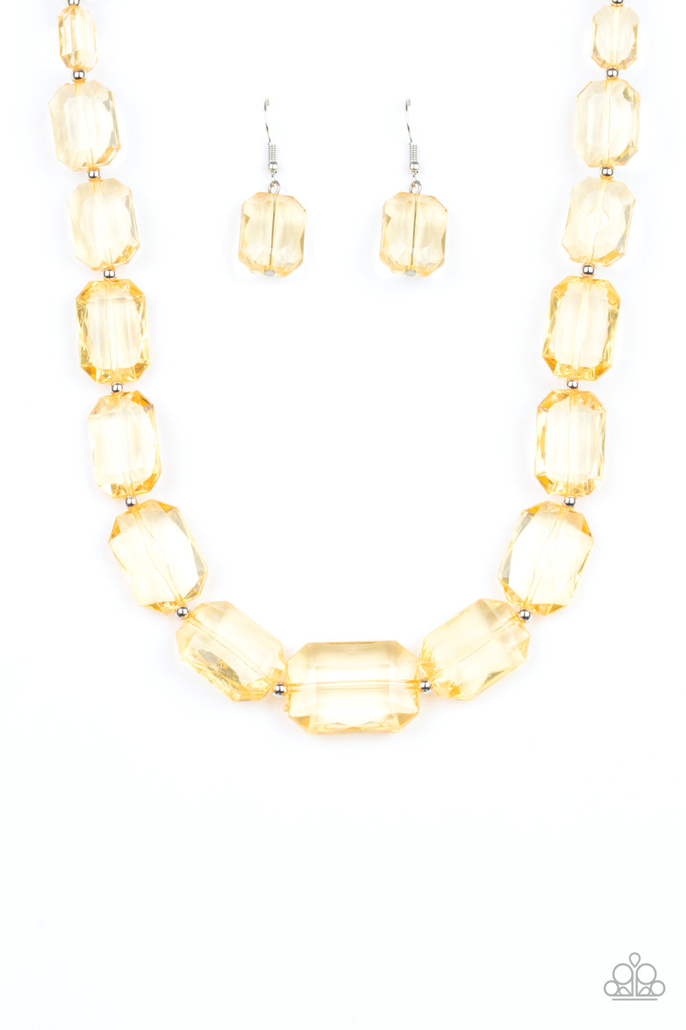 Paparazzi ICE Versa - Yellow Necklace